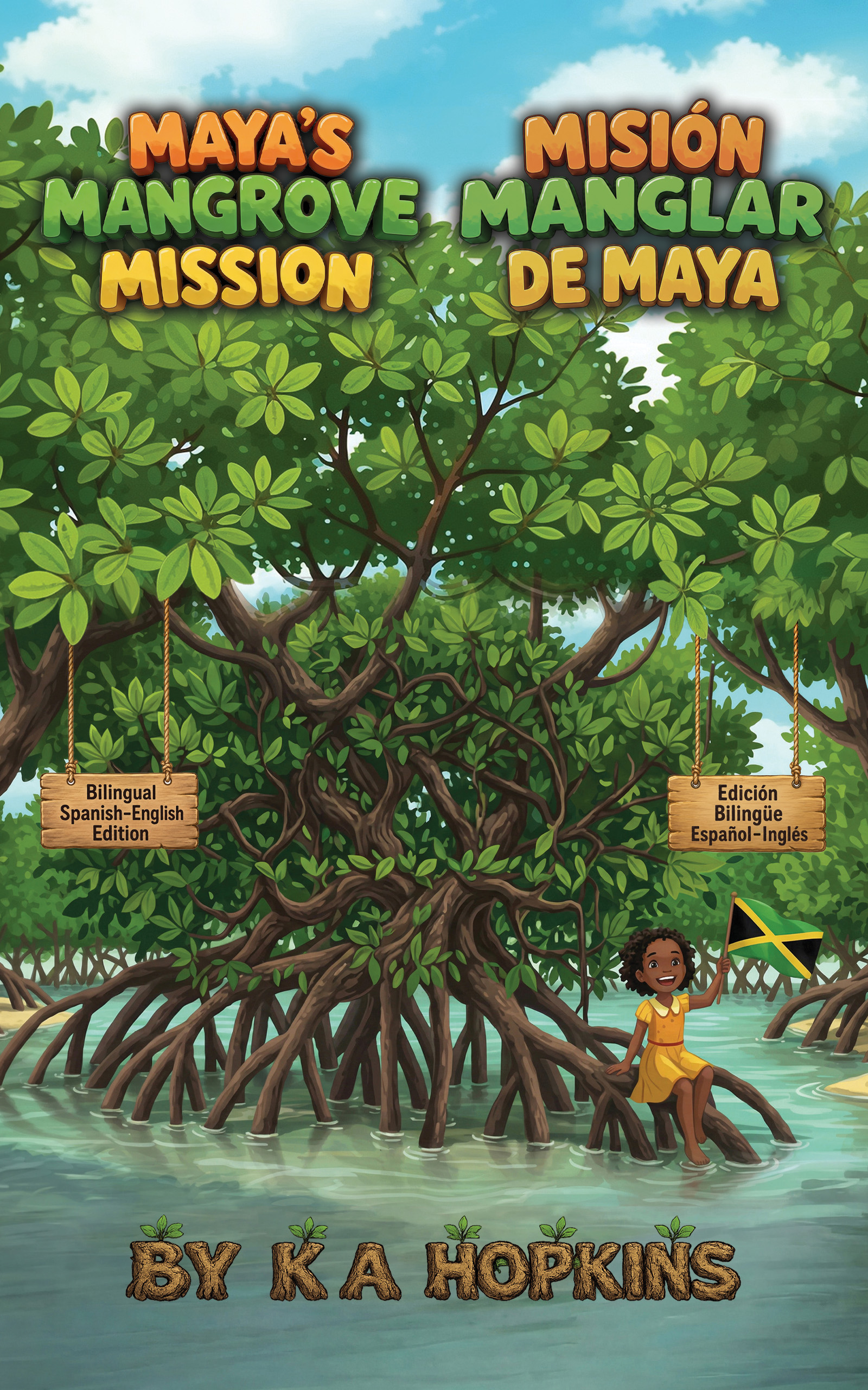 Maya's Mangrove Mission / Misión Manglar de Maya, bilingual Spanish-English edition, book cover